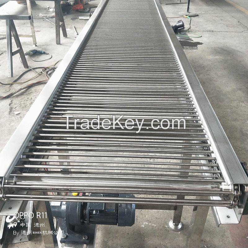 Food Grade Stainless Steel 304 Mesh Belt Conveyor For Beer Equipment
