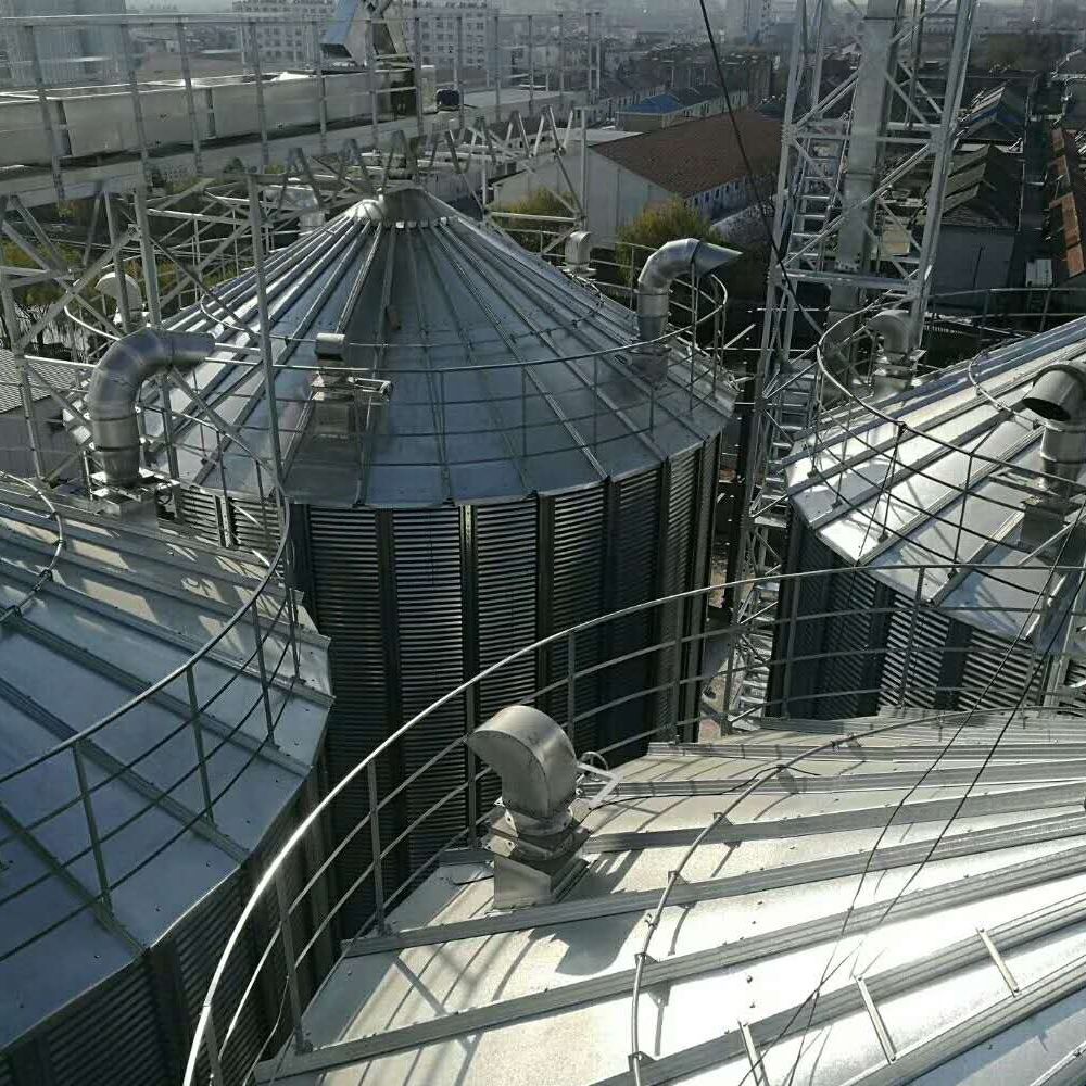 50-20000 tons grain galvanized steel silo