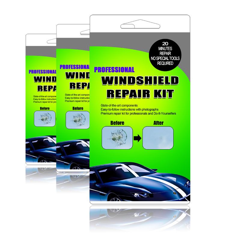 Windscreen/car glass Repair Kit MOQ ONLY 48/pcs
