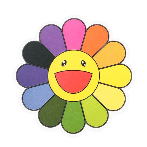 Custom Clear Stickers | Takashi Murakami Flower Stickers | GS-JJ.com â„¢