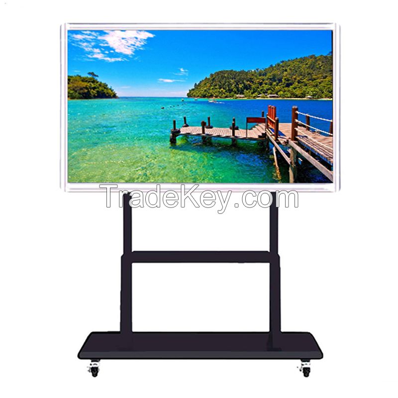 High Quality 55 65 75 Inch Android or Windows OS IR Touch Smart Interactive Whiteboard for Schools