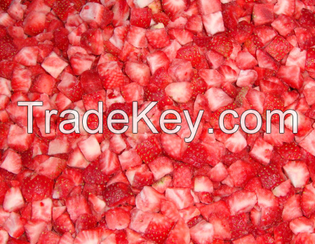 Frozen Strawberry Dices