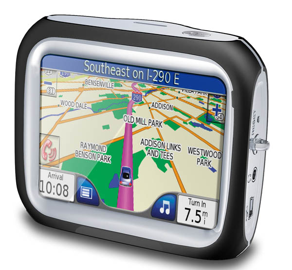 Portable GPS navigation system