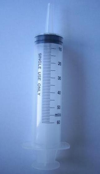 disposable syringe