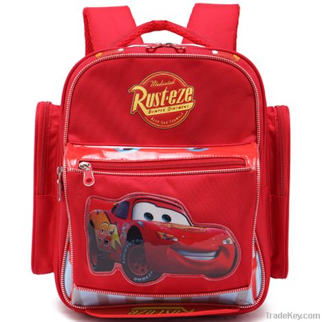 Wholesale kids cartoon school backpack / trolley school bag