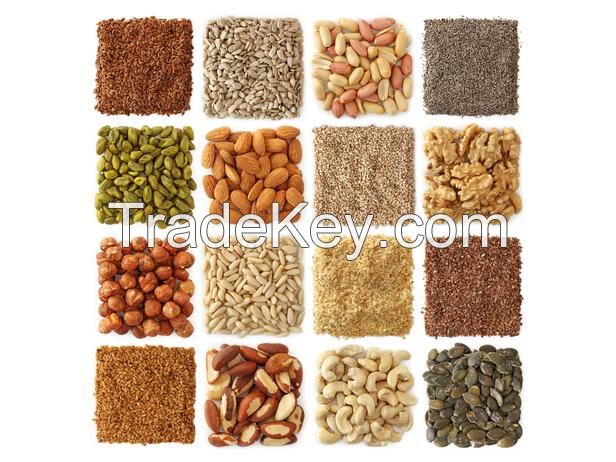 Wholesale Sesame Seeds, Sunflower Seeds, Chia Seeds, Poppy Seeds, Pumkin Seeds, Water M