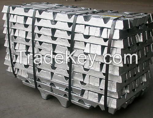 Wholesale  High quality pure zinc ingot 99.99% 99.995% factory price 