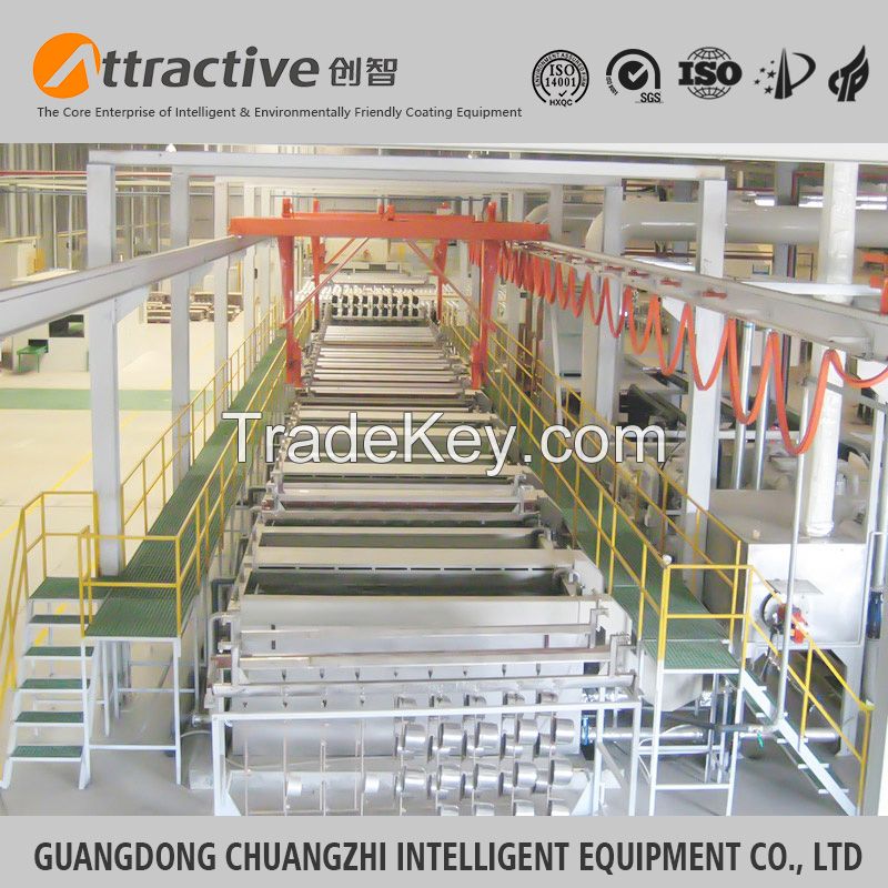 Guangdong Chuangzhi attractive non-stick powder coating line 