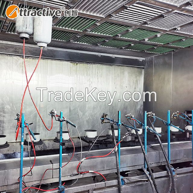 Attractivechina Newest Cookware Pan Pot Industrial Coating Line Non-Stick Spraying Production Line