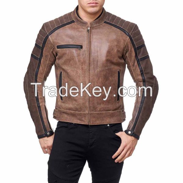 Custom made Men/Ladies Professional Motorbike Racing Leather Jacket/ High Quality men/ladies leather waterproof jackets