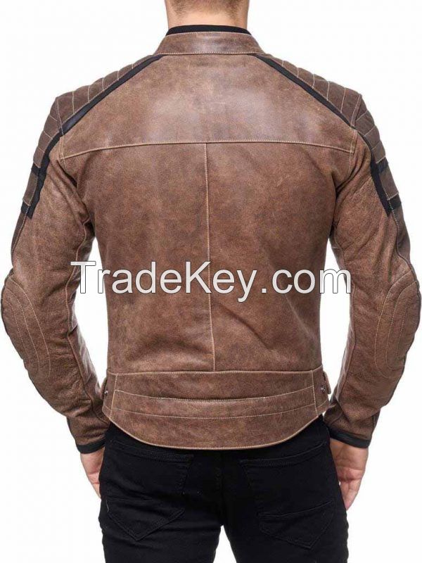 Custom made Men/Ladies Professional Motorbike Racing Leather Jacket/ High Quality men/ladies leather waterproof jackets