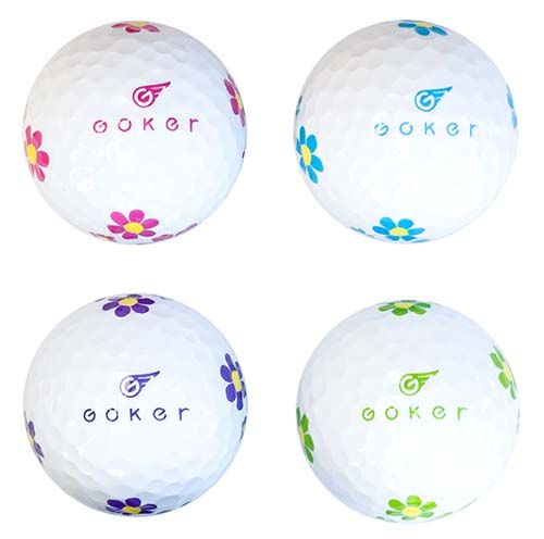 New Goker by Fantom Ladies Golf Balls - 1 Dozen (12 Balls) - Choose a model!