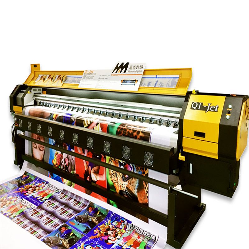 3.2m vinyl flex banner large format solvent printer use konica head