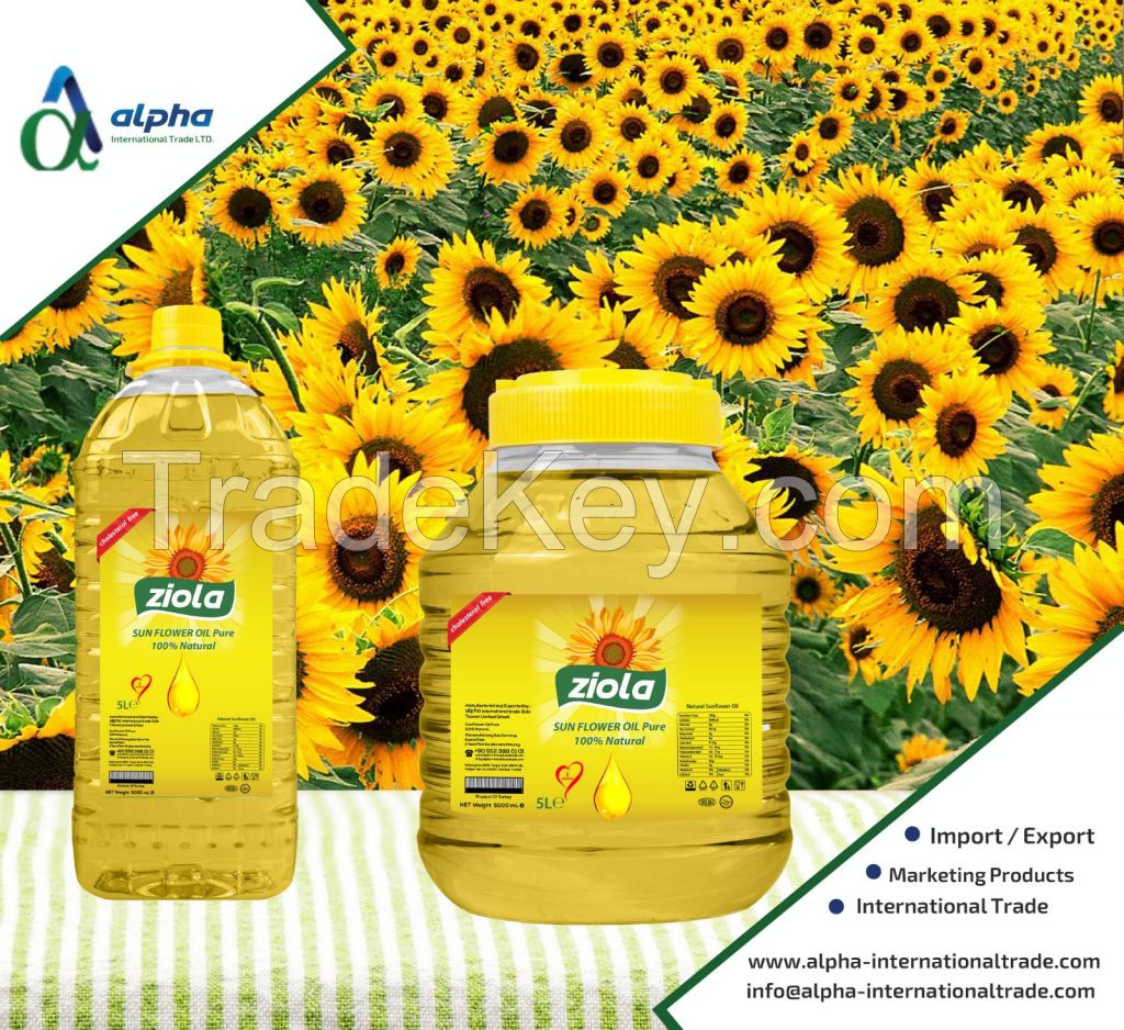 Refined Sun flower oil 