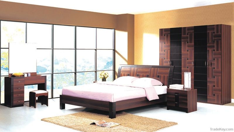 Home Furniture, Bedroom Furniture set, Bed, Nightstand, Wardrobe,