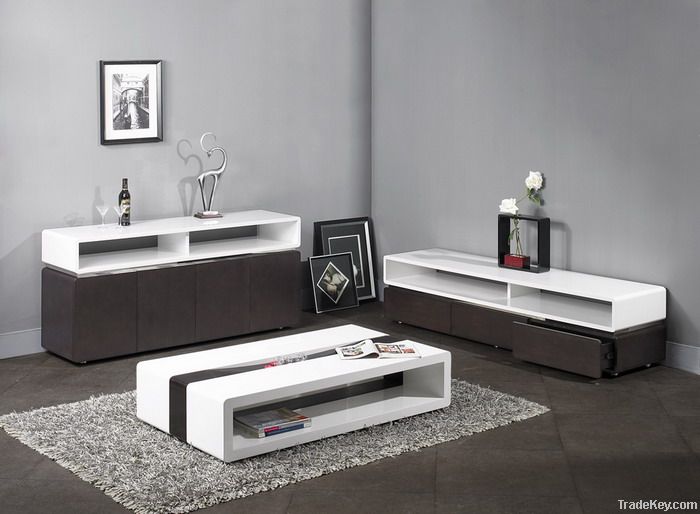Modern living room furniture, Floor Stand, coffee table, Buffet, TV stand