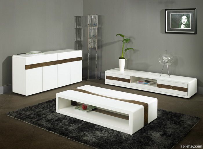 Modern living room furniture, Floor Stand, coffee table, Buffet, TV stand