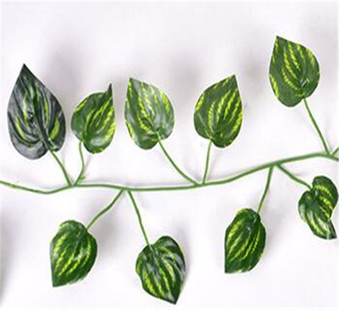 Artificial vines leave rattan plant