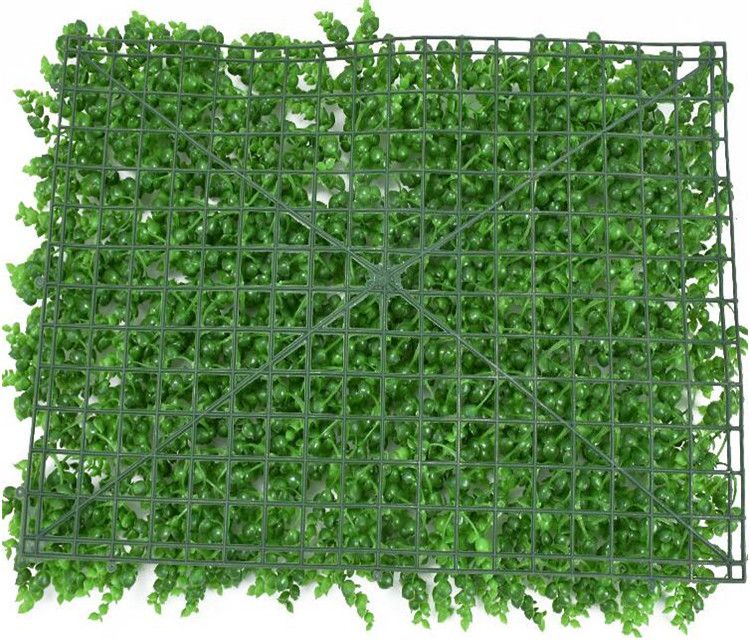 Artificial plant wall green hedge PE