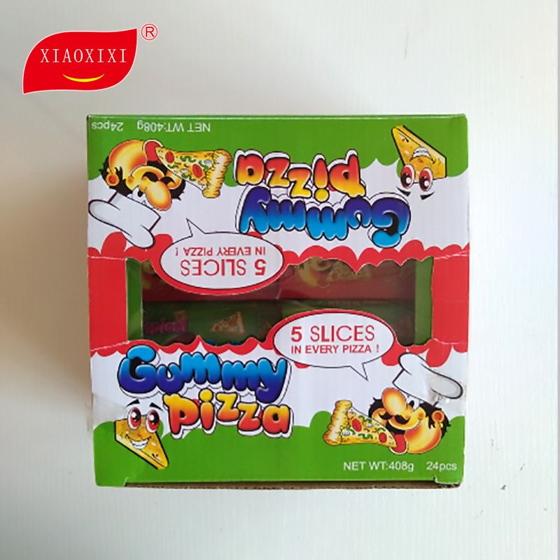 12g Pizza/Fast Food Gummy Candy Jelly Candy Manufacturer With Halal, FDA,BRC Certificate