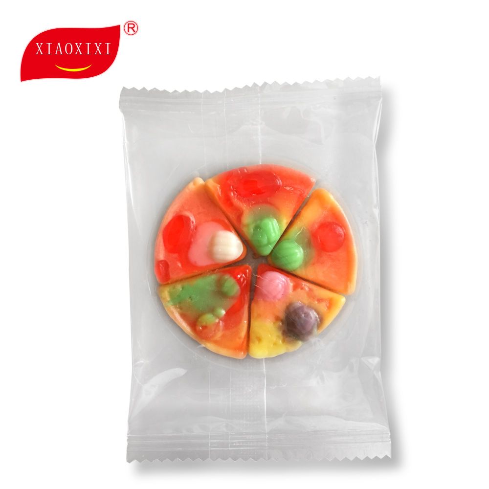 12g Pizza/Fast Food Gummy Candy Jelly Candy Manufacturer With Halal, FDA,BRC Certificate