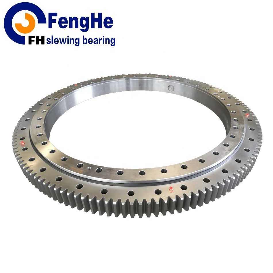 Double-row ball slewing bearing