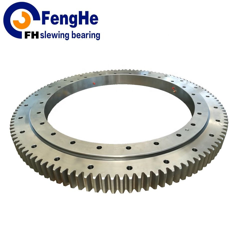 Ball and roller combined slewing bearing