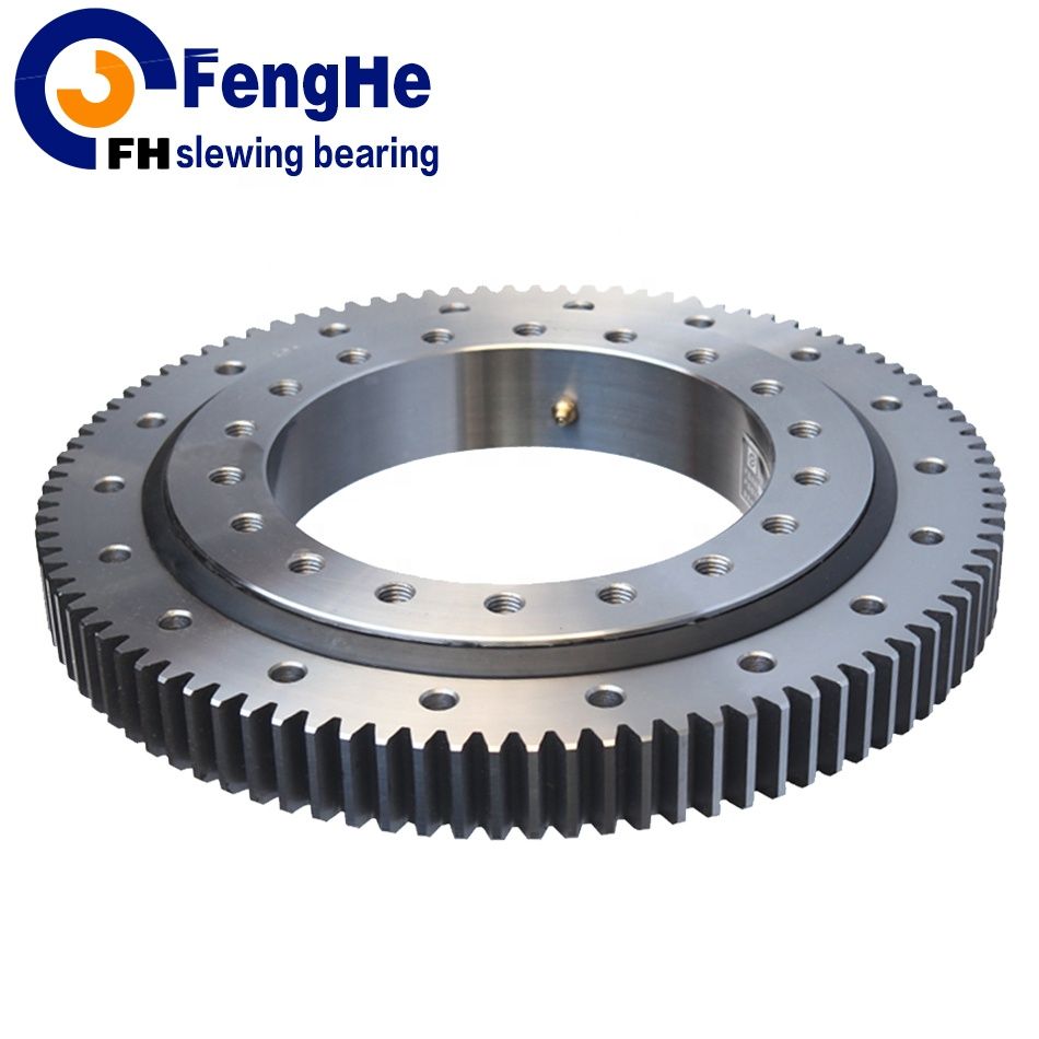 Double-row eight point contact ball slewing bearing