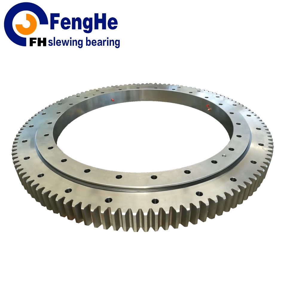 Single-row crossed roller slewing bearing