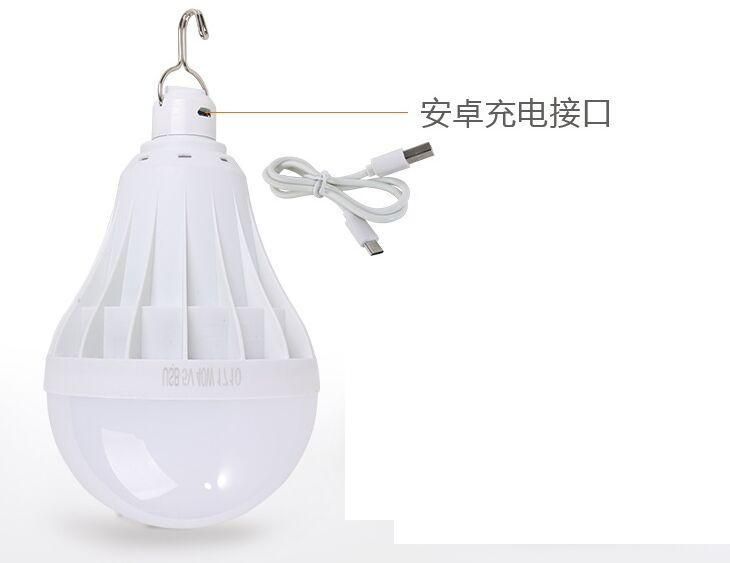 LED Solar rechargeable bulb