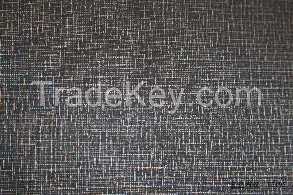 cloth grain melamine decorative paper