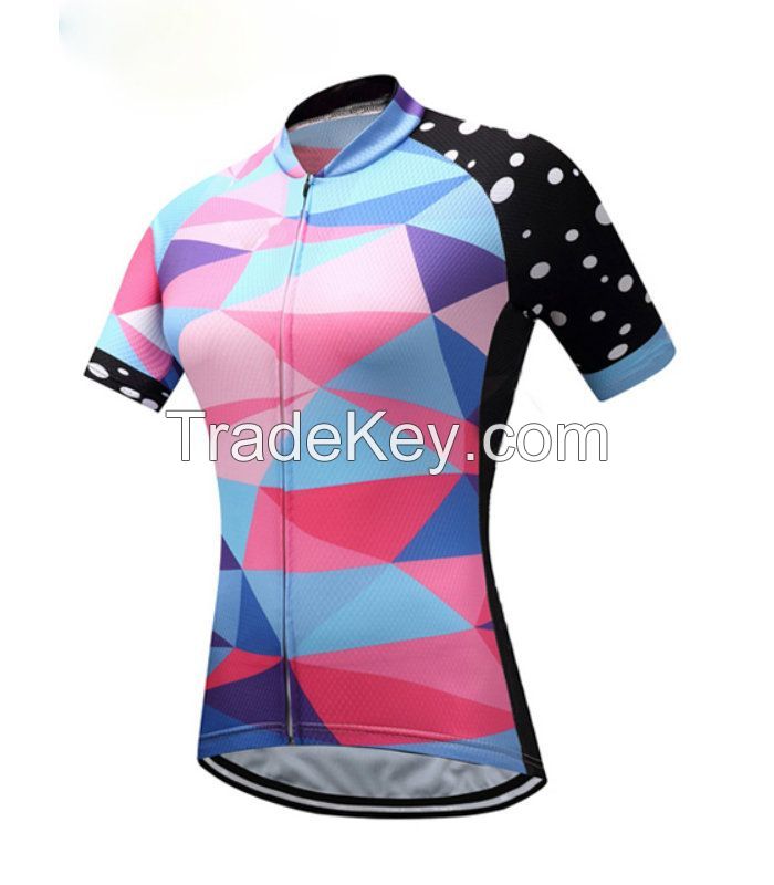 Womens Sublimated Cycling Shirt