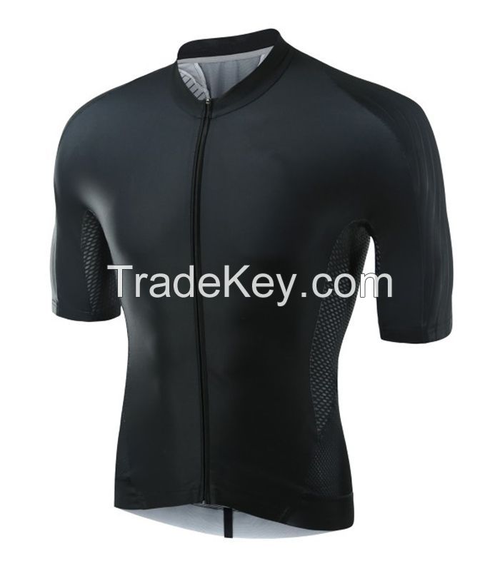 Mens Black Cycling Shirt