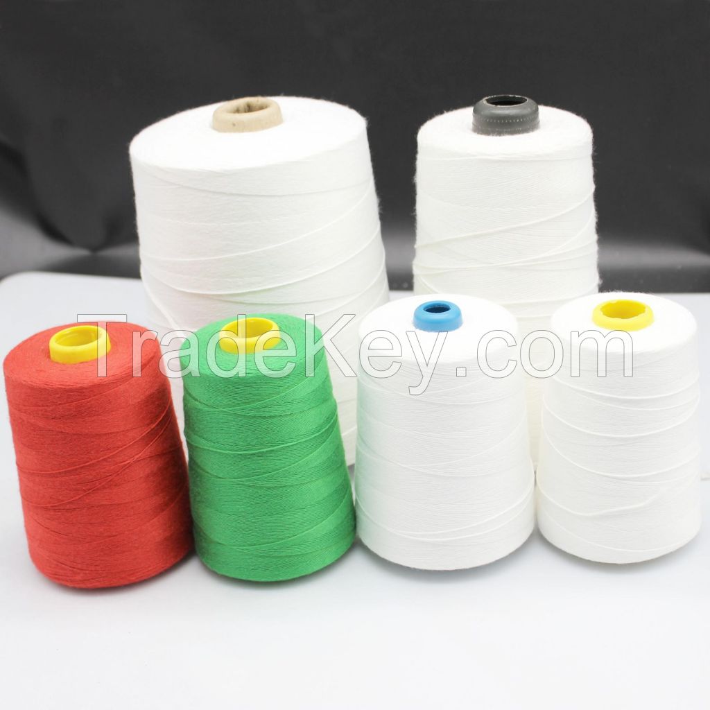 12S/4 high strength polyester bag closing thread