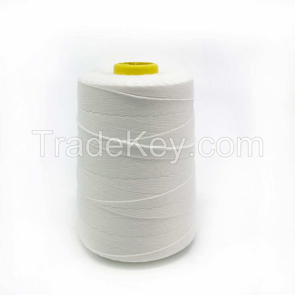 12S/4 high strength polyester bag closing thread