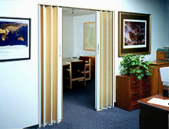 pvc folding door