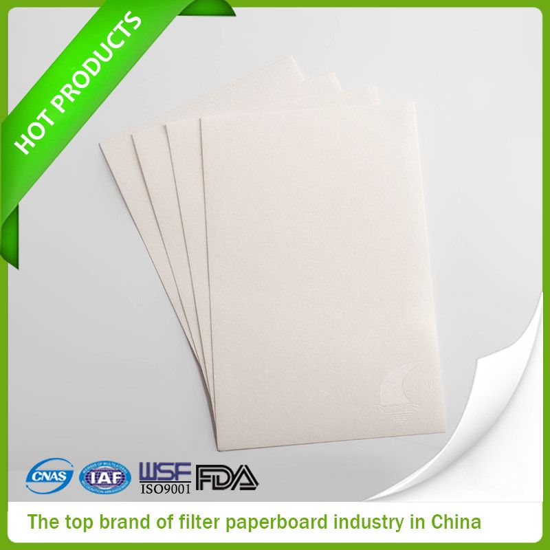 Water filter paper for water treatment filtration