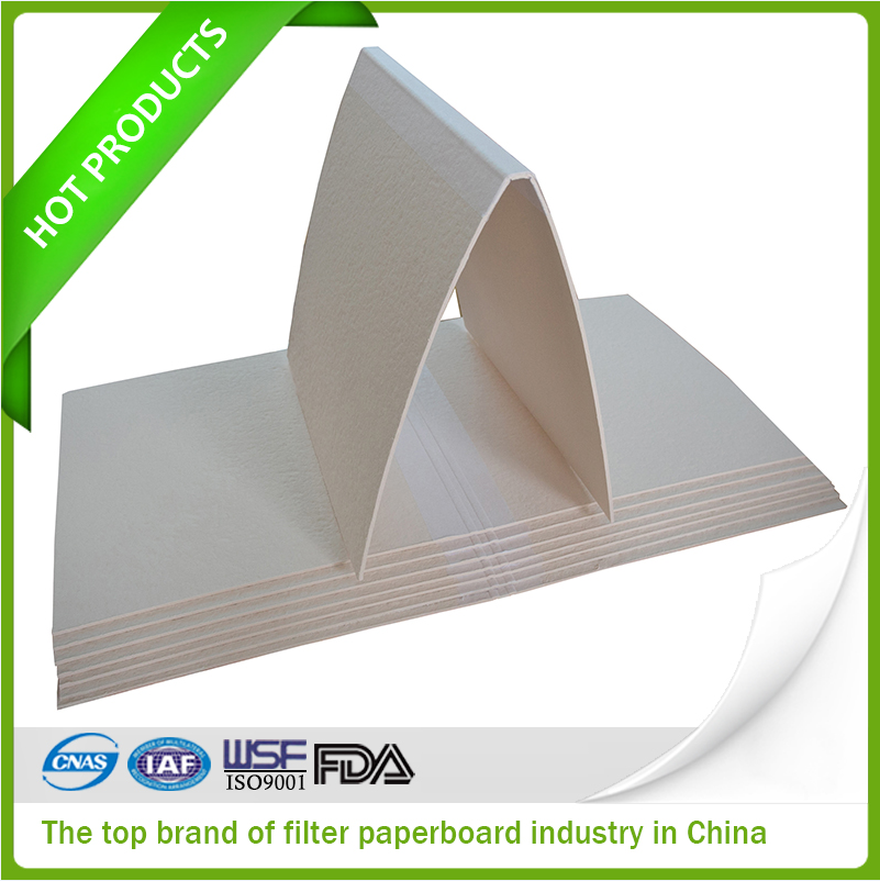 Paperboard filter is widely used in beer, beverage and drinking water f