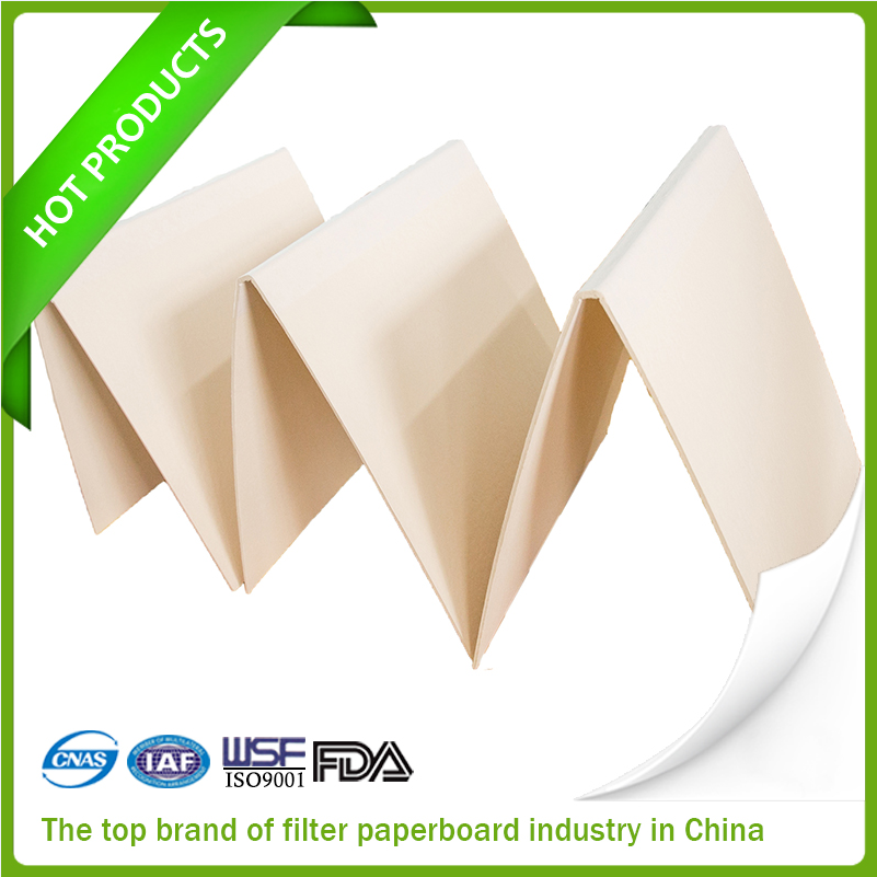 Paperboard filter is widely used in beer, beverage and drinking water f