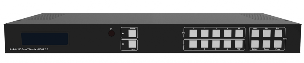 HDMI2.2 HDBaseT 8x8 Matrix Support 4K@60Hz,YUV4:4:4 with POC