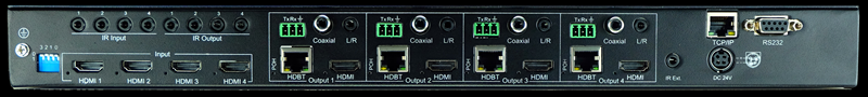 HDMI2.2 HDBaseT 8x8 Matrix Support 4K@60Hz,YUV4:4:4 with POC