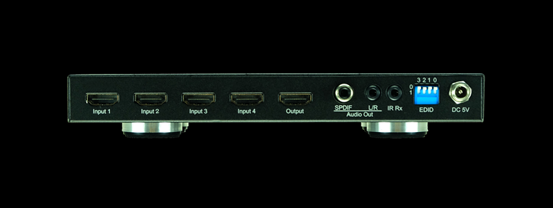 4k3D Ultra HD 4x1 HDMI switches Splitter