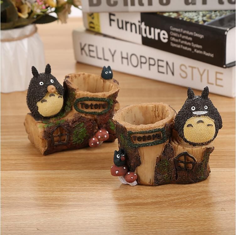 Polyresin Pen Holder Table Decoration Totoro Design 