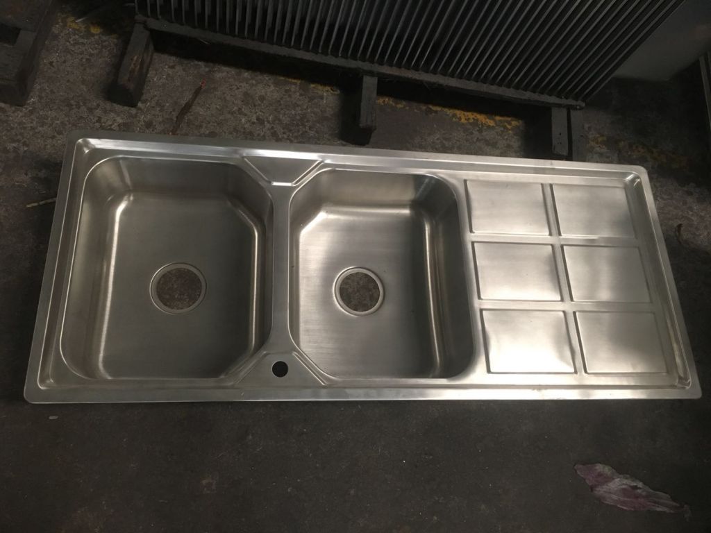 HDD12050E kitchen sink with drain board, made in china