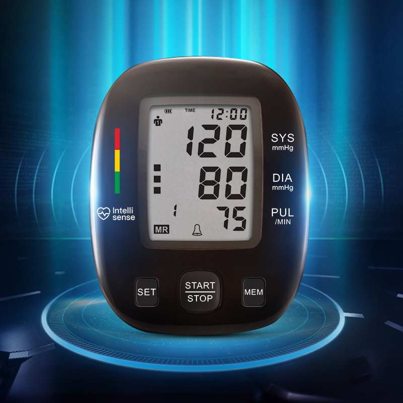 2019 New Design  A18 Household CE/ISO13485 Blood Pressure Monitor Accracy  Arm Style Full-Automatic 