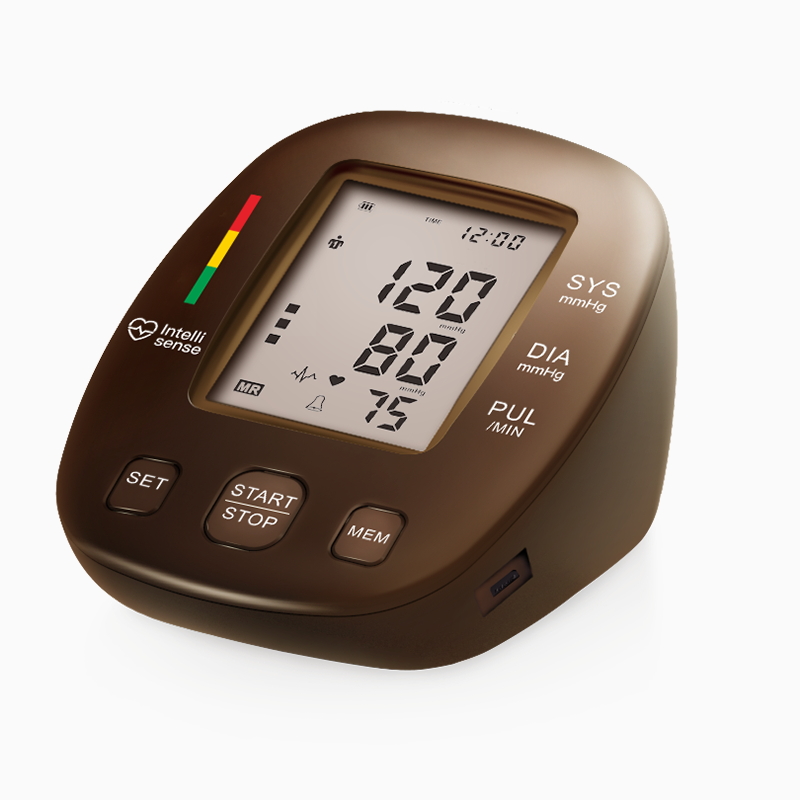 2019 New Design  A18 Household CE/ISO13485 Blood Pressure Monitor Accracy  Arm Style Full-Automatic 