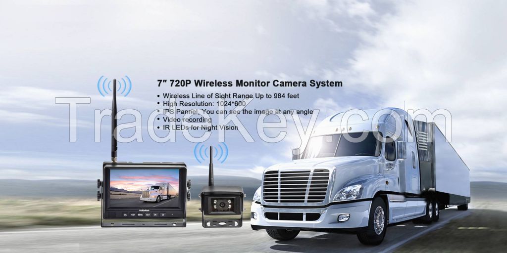 Haloview MC7108 7'' 720P HD Digital Wireless Rear View Camera System