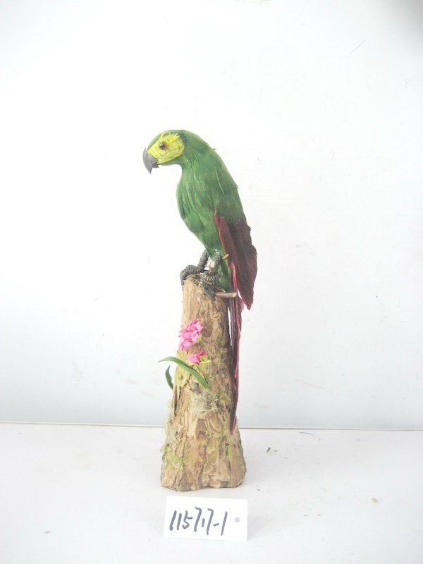 Spring Feather parrot decoration