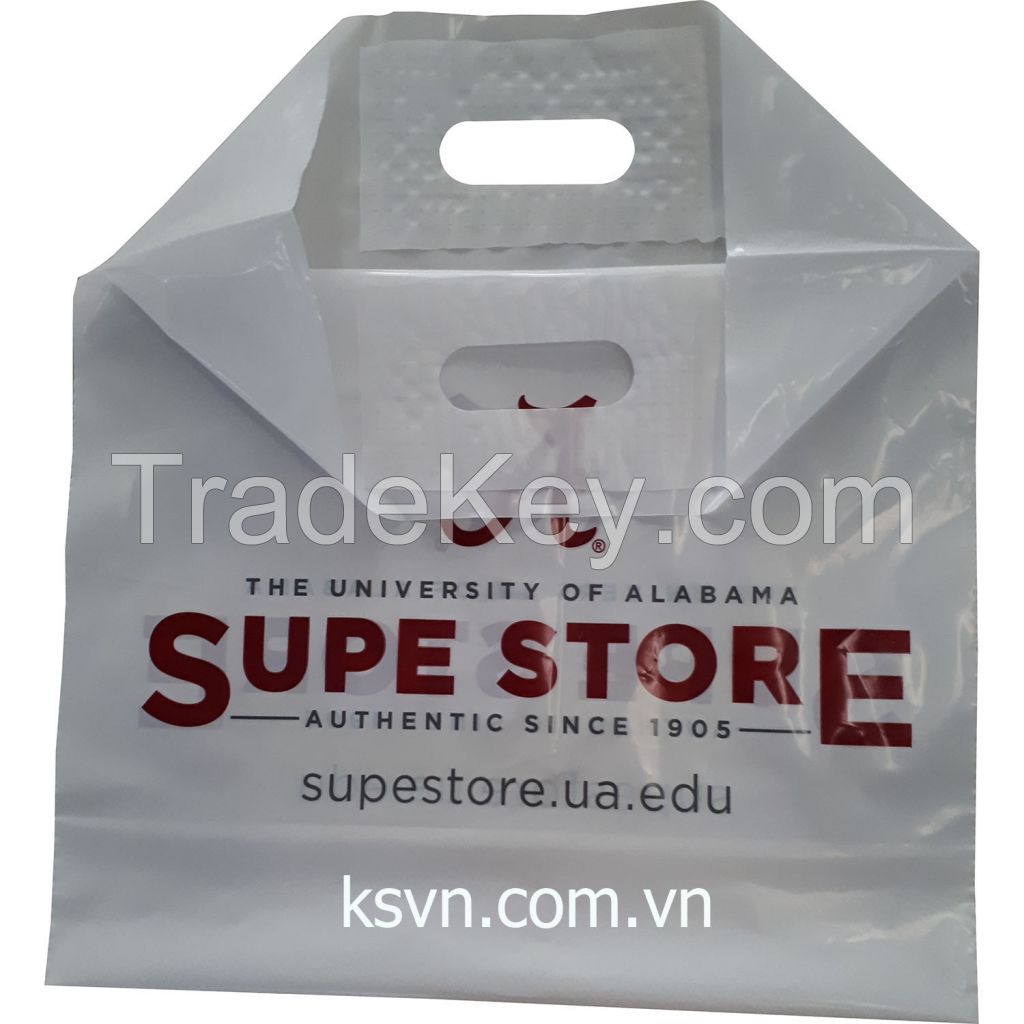 Patch Handle Die Cut Plastic Bag