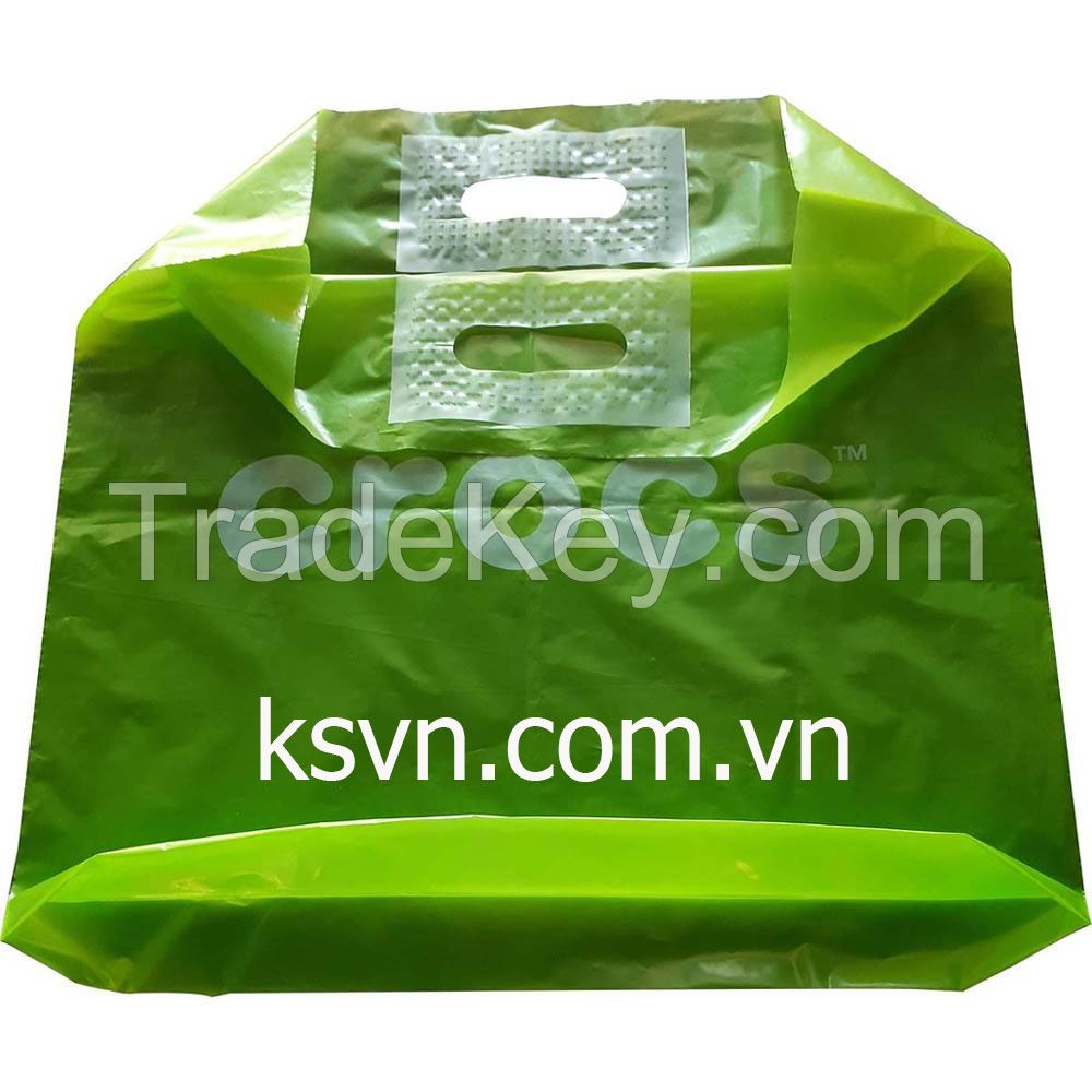 Patch Handle Die Cut Plastic Bag